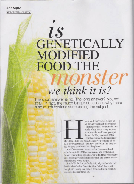 Title page of the article